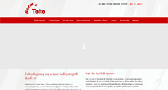 Desktop Screenshot of gormstelte.dk